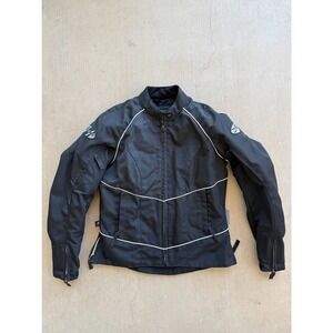 Joe Rocket Rocket Girl Motorcycle Jacket Womens M Black Riding Armor